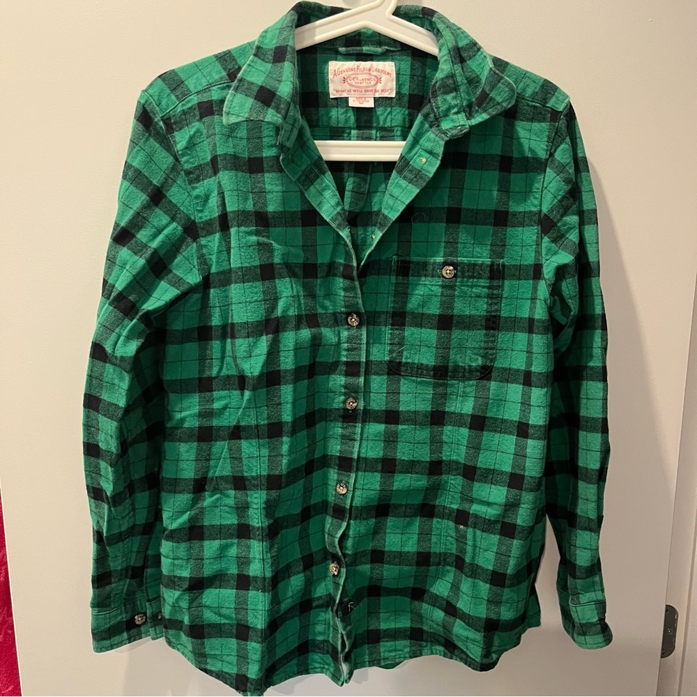 Filson Women’s M Alaskan Guide Shirt Green
